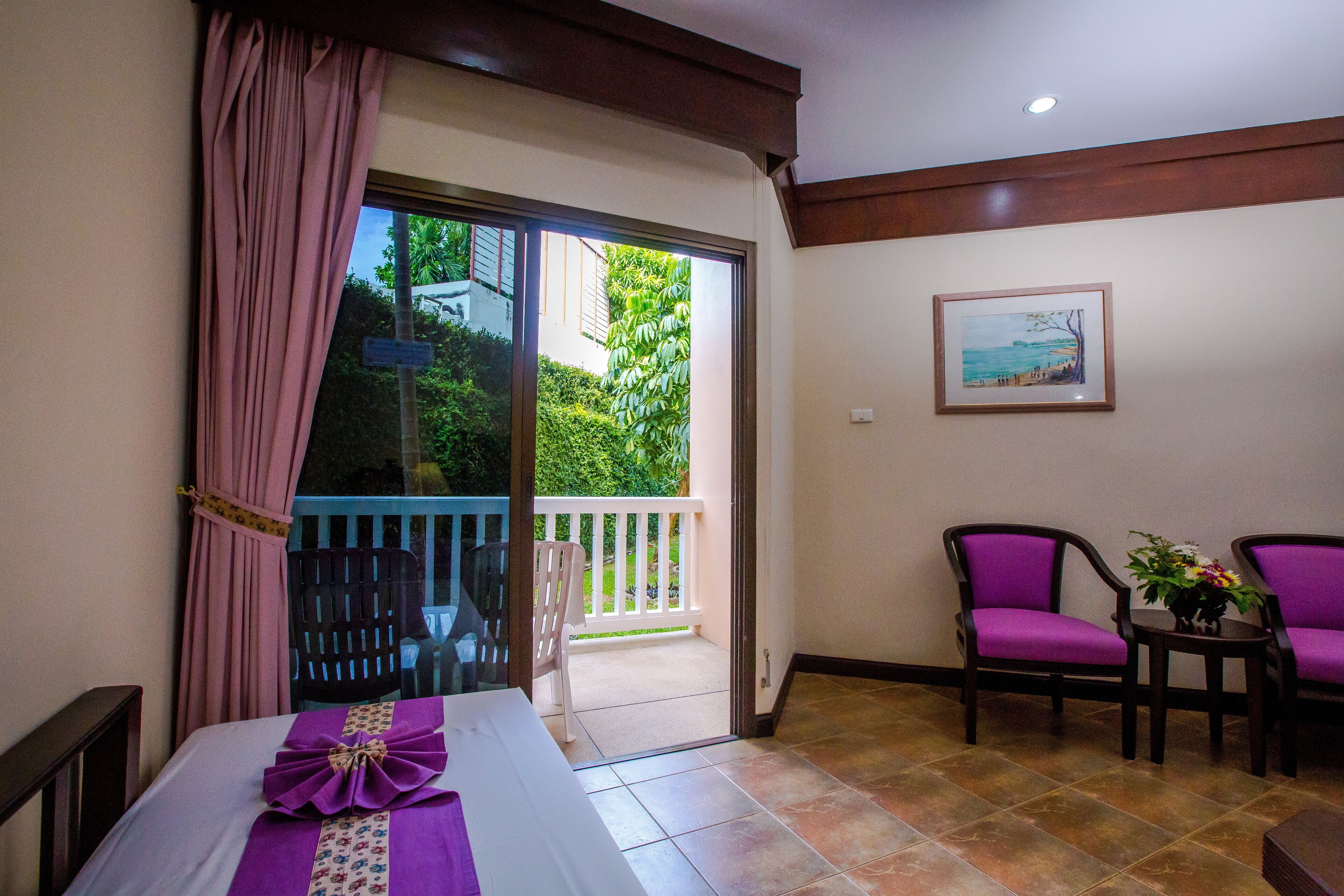 superior room | view from room