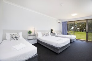 Family Room | In-room safe, blackout drapes, soundproofing, iron/ironing board