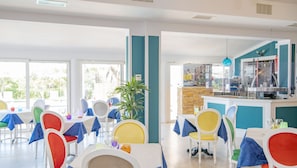 Lunch, dinner served; Mediterranean cuisine, pool views