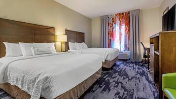 In-room safe, desk, blackout curtains, iron/ironing board
