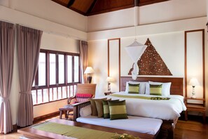 In-room safe, desk, laptop workspace, blackout drapes - Royal Lanta Resort & Spa (Ko Lanta)