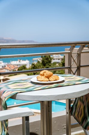 Duplex grand, vista para o mar | Vista para praia/oceano