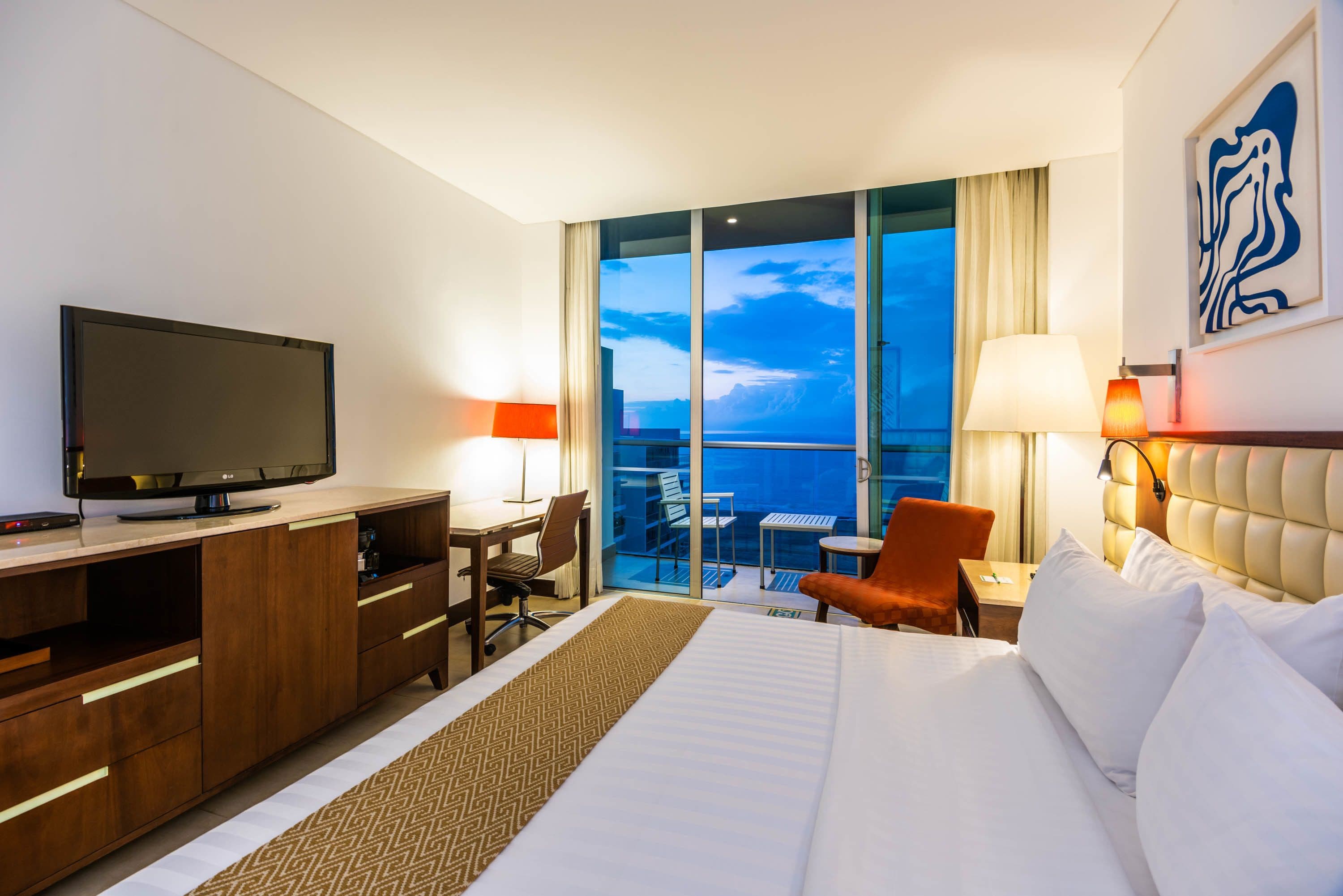 Camera Standard, 1 letto king, vista oceano | Vista dalla camera