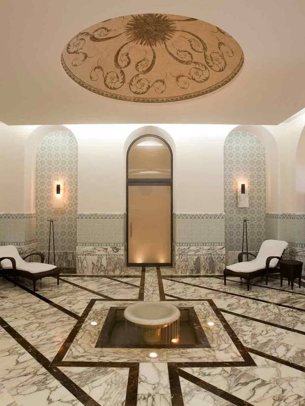 Sauna, sources chaudes/minérales, hammam, soins corporels