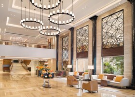 Sala de estar en el lobby