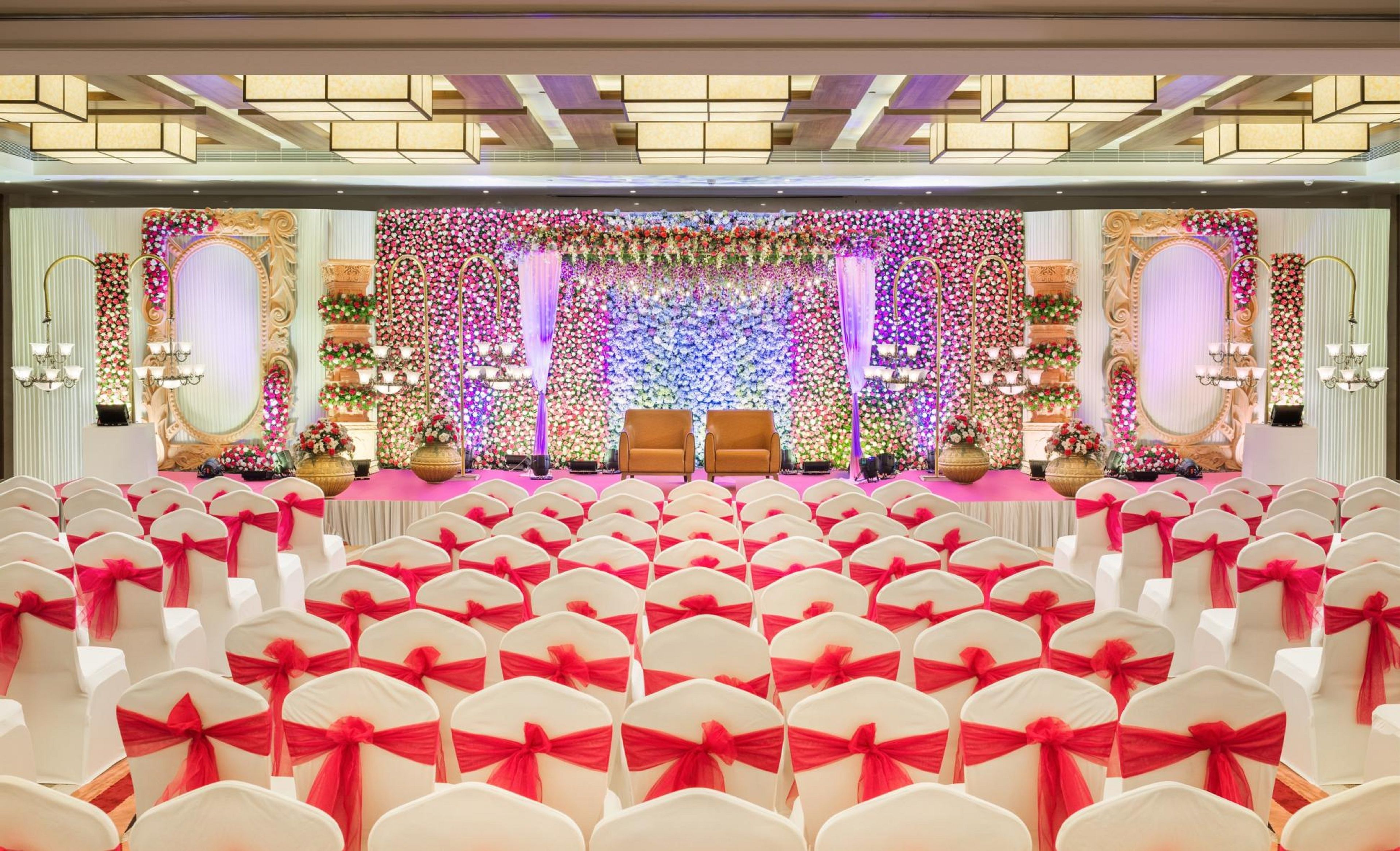 indoor wedding