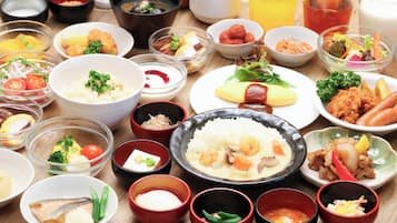 每日供應吃到飽早餐 (每人 JPY2000)