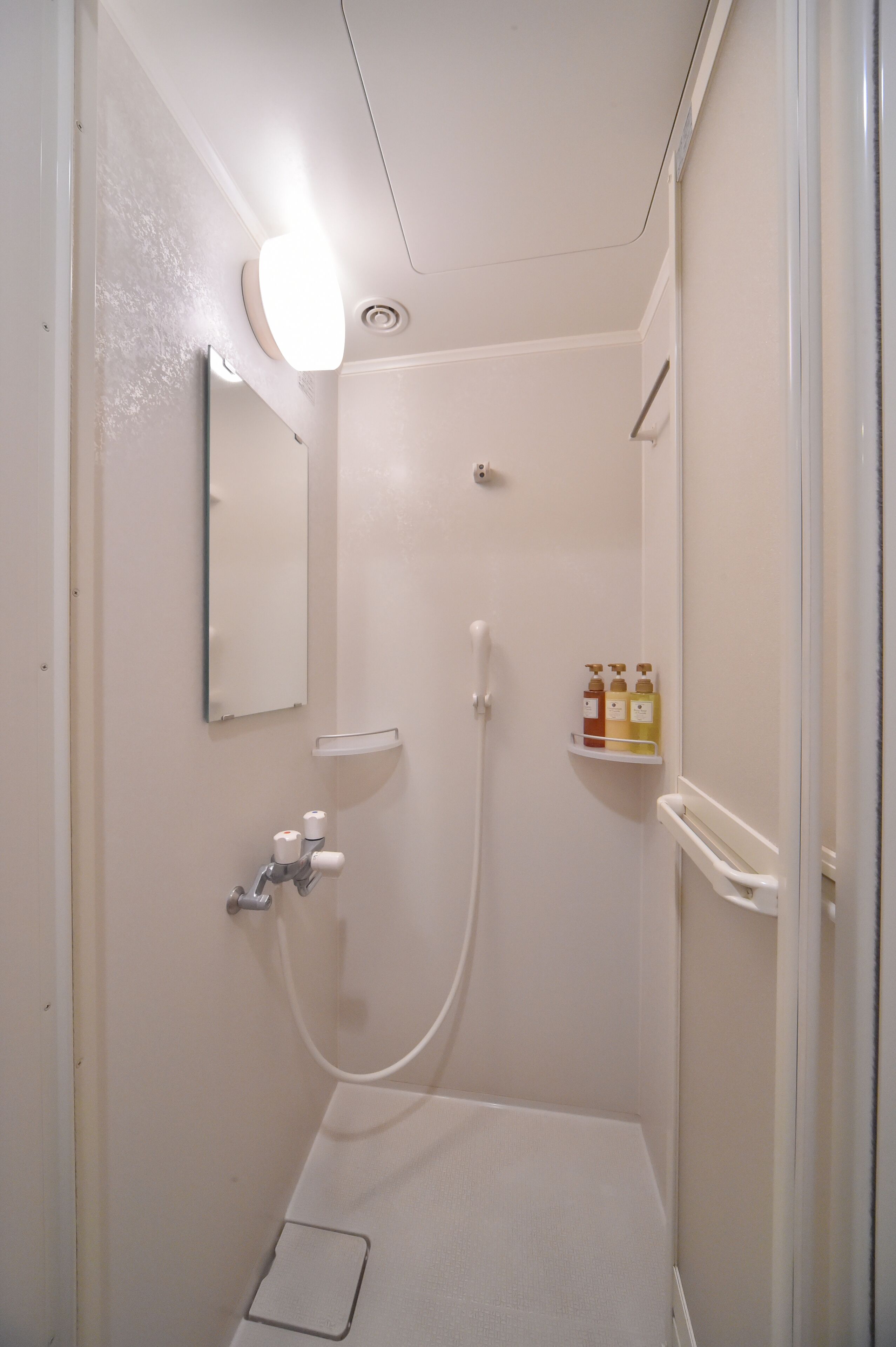 shower, free toiletries, hair dryer, bathrobes