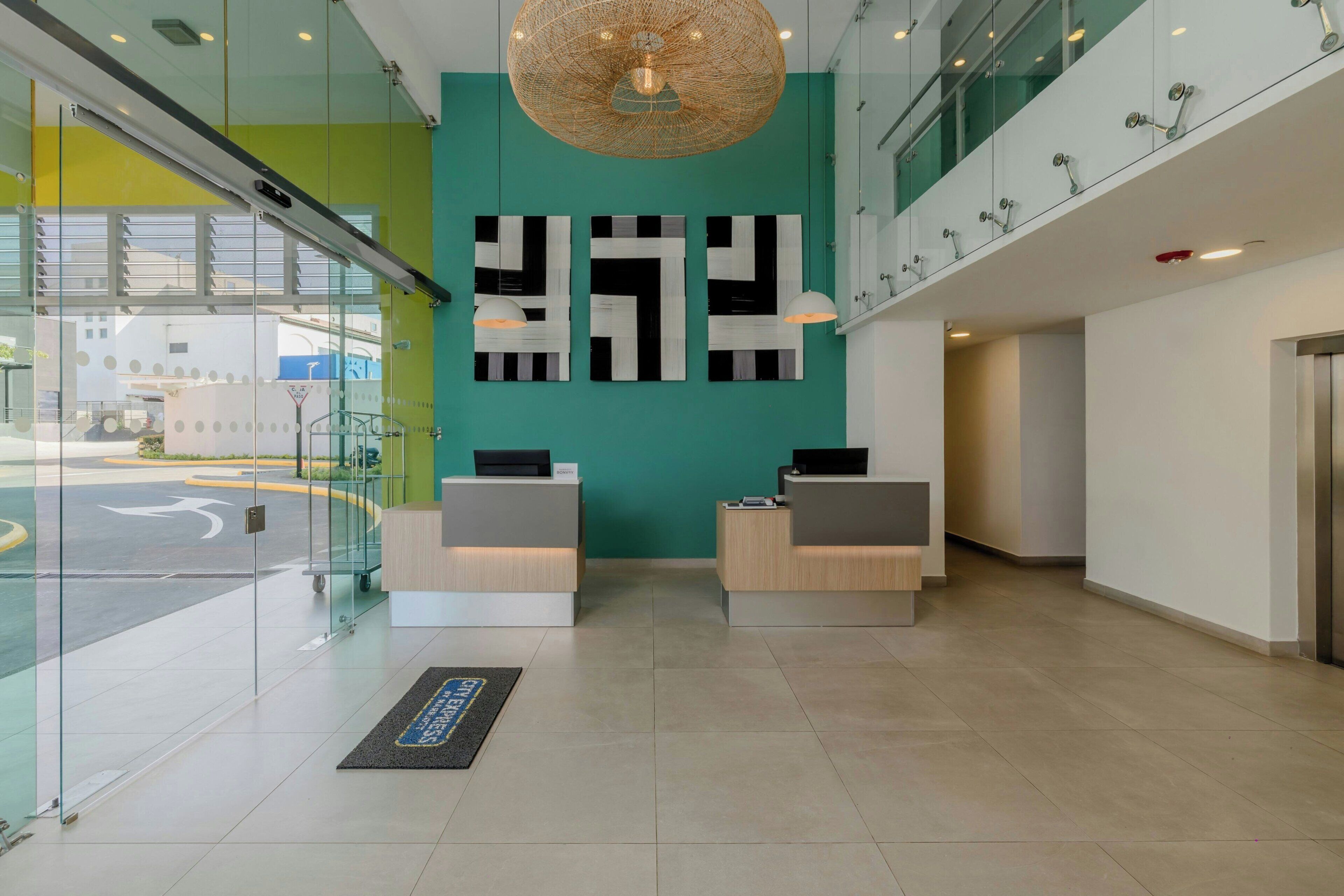 Blick von der Unterkunft