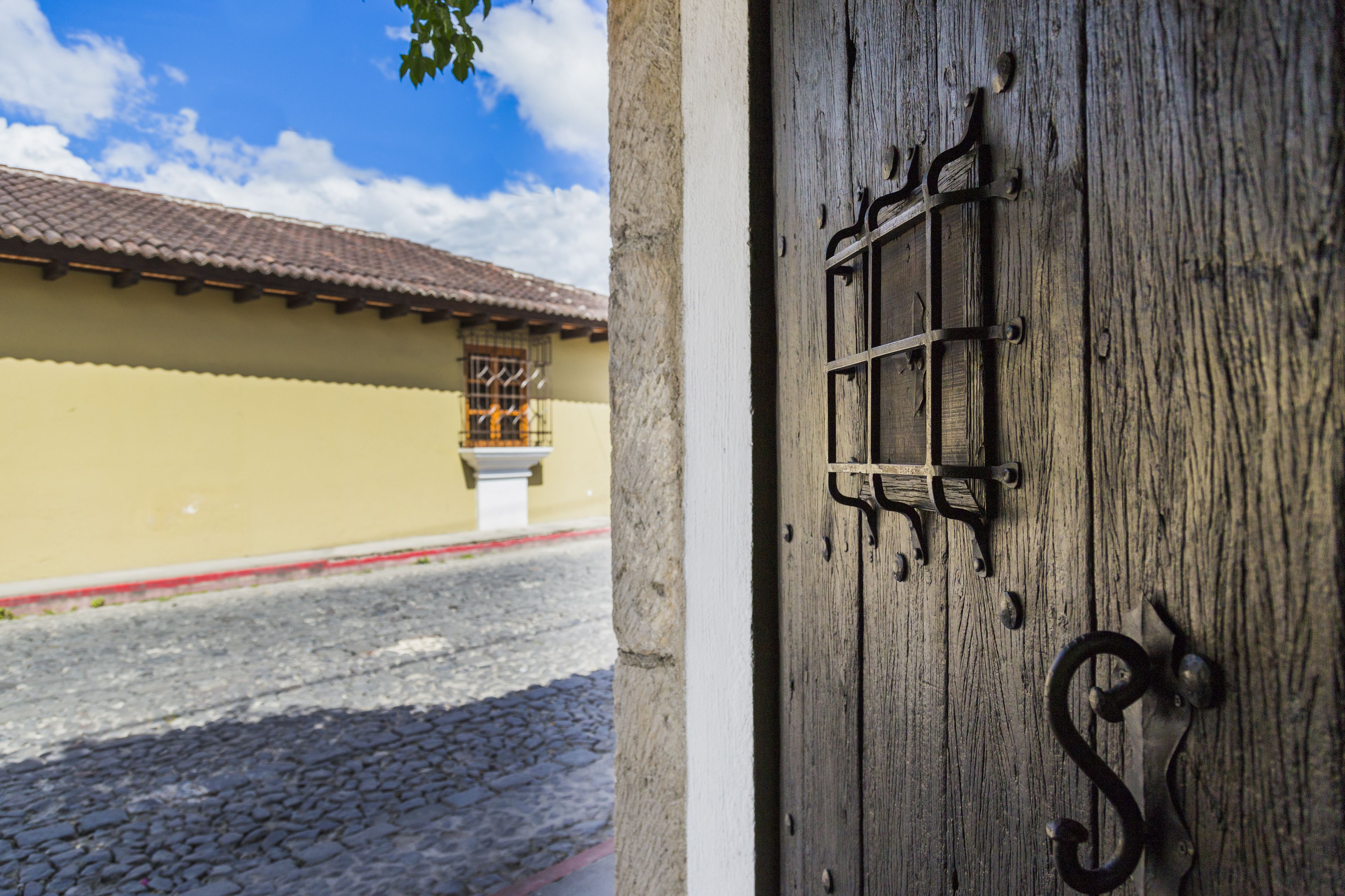 Entrada al alojamiento