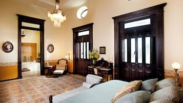 Habitación estándar | Sábanas de algodón egipcio, ropa de cama de alta calidad y edredón