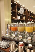 Daily buffet breakfast for a fee