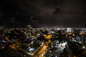 View from property looking out at  Ciqala Suites Hotel