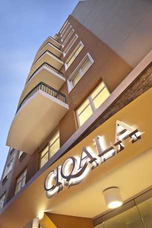 Front of property. Ciqala Suites Hotel