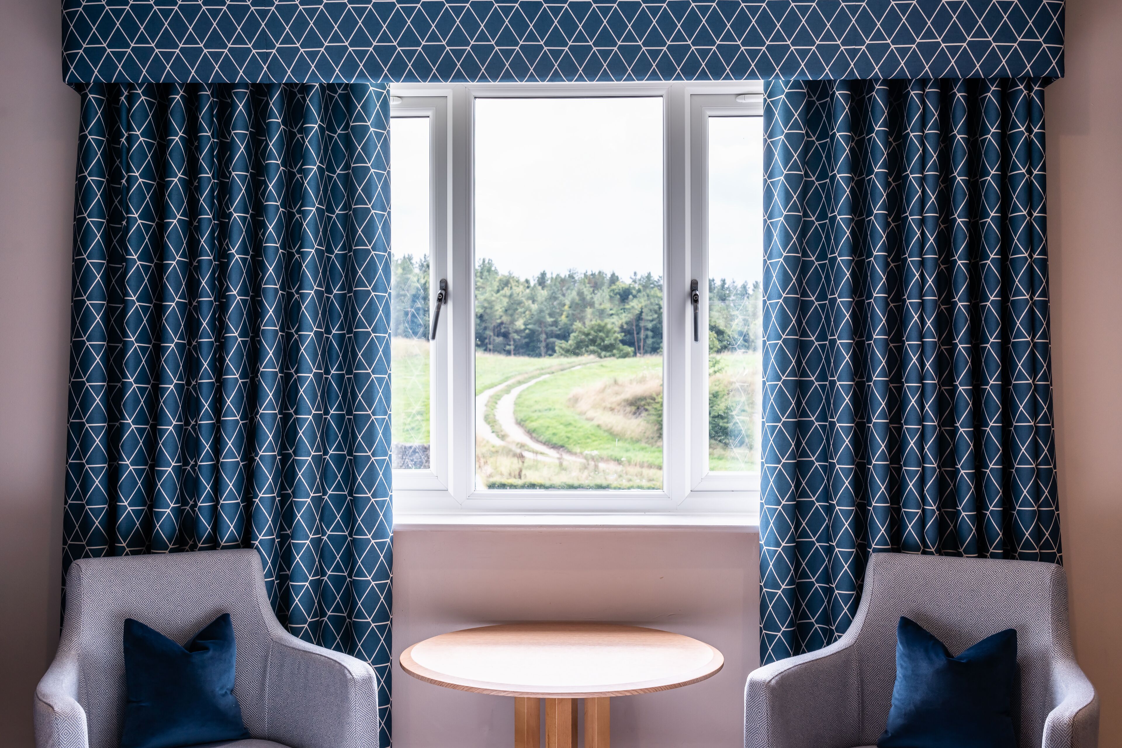 individually decorated, desk, soundproofing, iron/ironing board