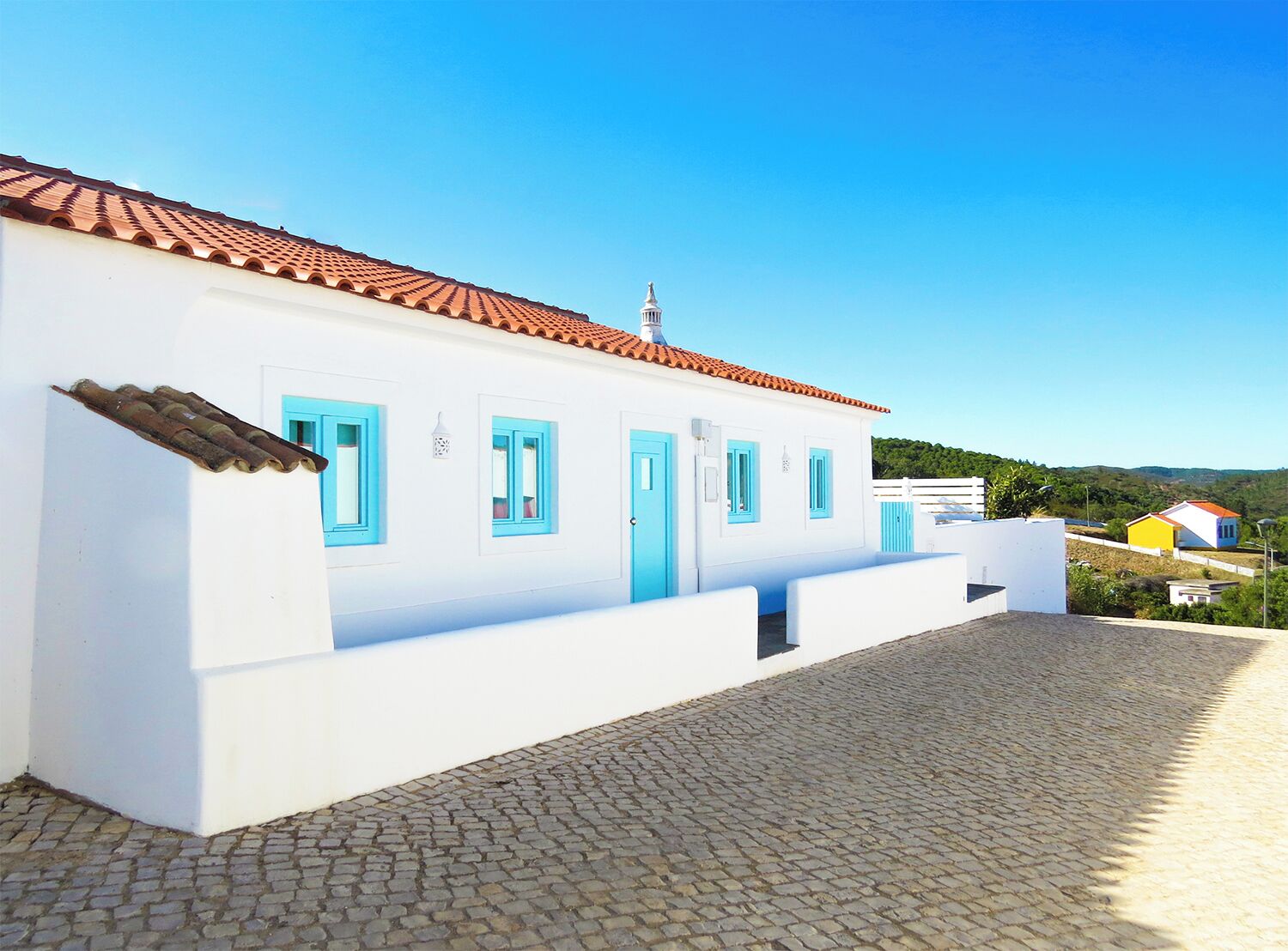 Voorkant van accommodatie