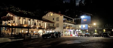 Voorkant van accommodatie