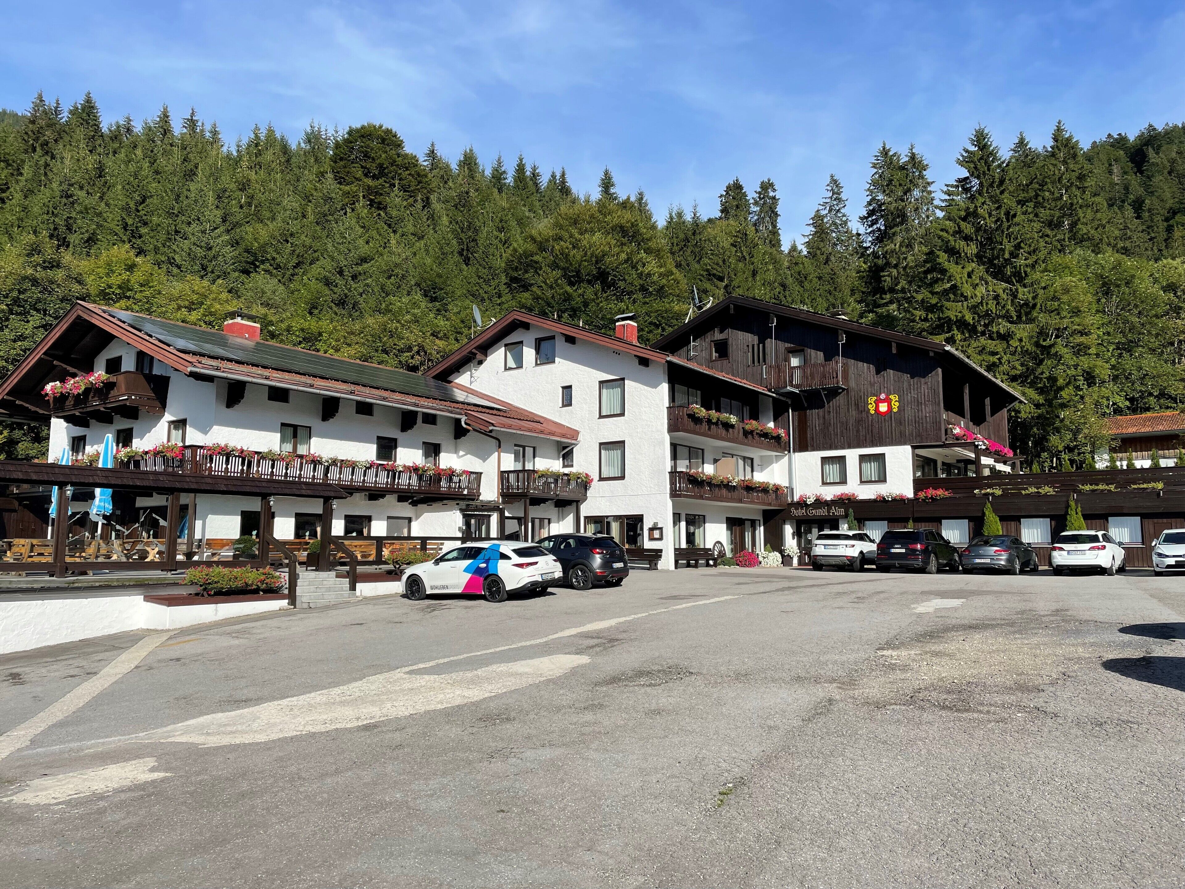 Fassade der Unterkunft