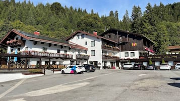 Fassade der Unterkunft