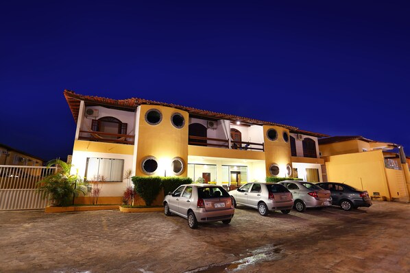 Front of property – evening/night