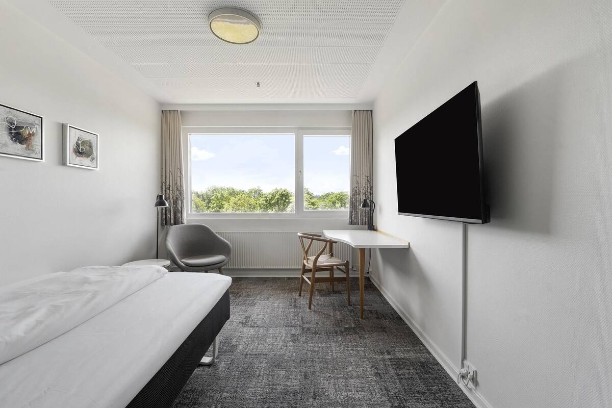 Economy-Zimmer, 1 Doppelbett, Nichtraucher | Allergikerbettwaren, Schreibtisch, laptopgeeigneter Arbeitsplatz