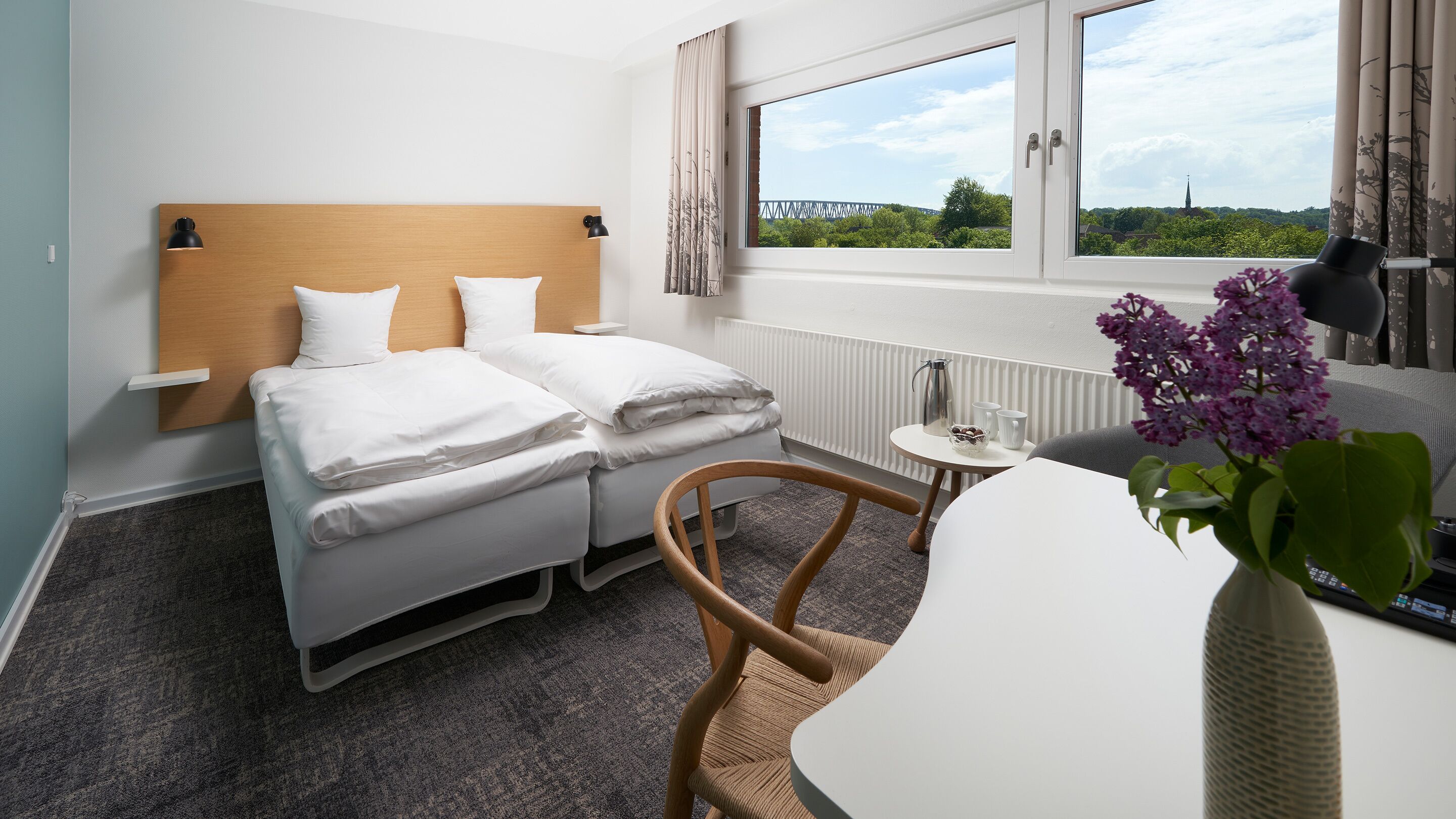 standard twin room | hypo-allergenic bedding, desk, laptop workspace, free wifi