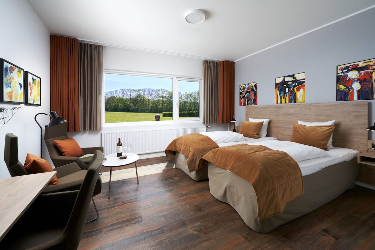 superior plus double room | hypo-allergenic bedding, desk, laptop workspace, free wifi