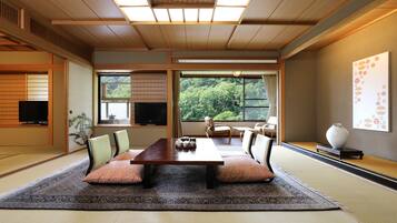 ห้องเอ็กเซกคิวทีฟ, ปลอดบุหรี่, ห้องน้ำส่วนตัว (Open air bath No Single Use) | โต๊ะทำงาน, Wi-Fi ฟรี