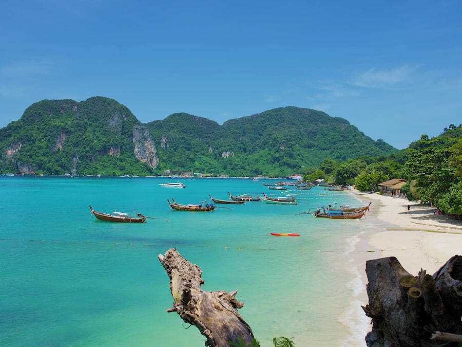 Playa privada y bar en la playa