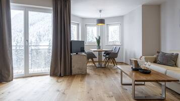 Suite, 1 Schlafzimmer, Bergblick