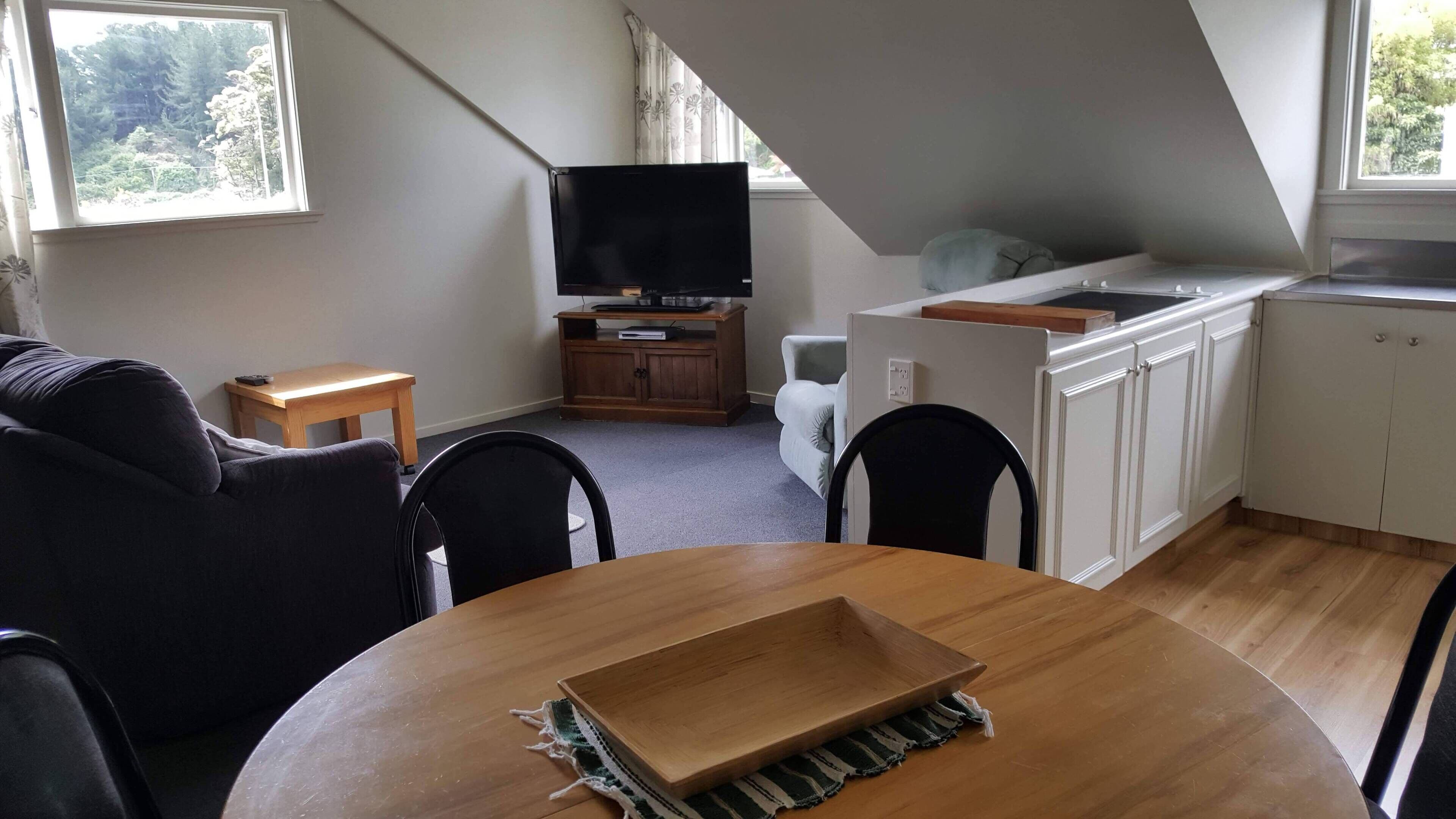 Apartamento standard, 2 quartos | Área de estar