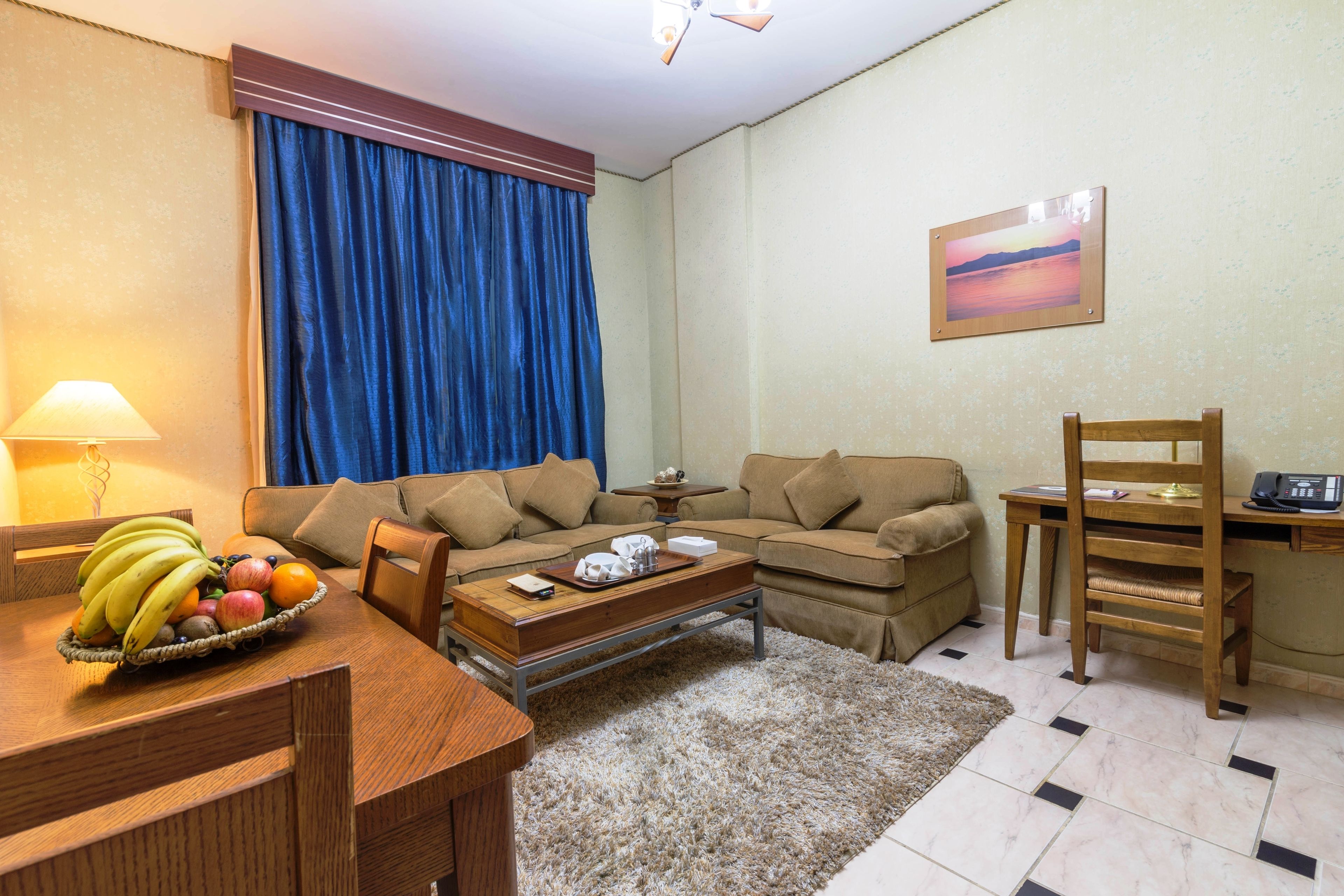 apartment, 2 bedrooms | living room | 52-inch led tv with digital channels, tv, ipod dock