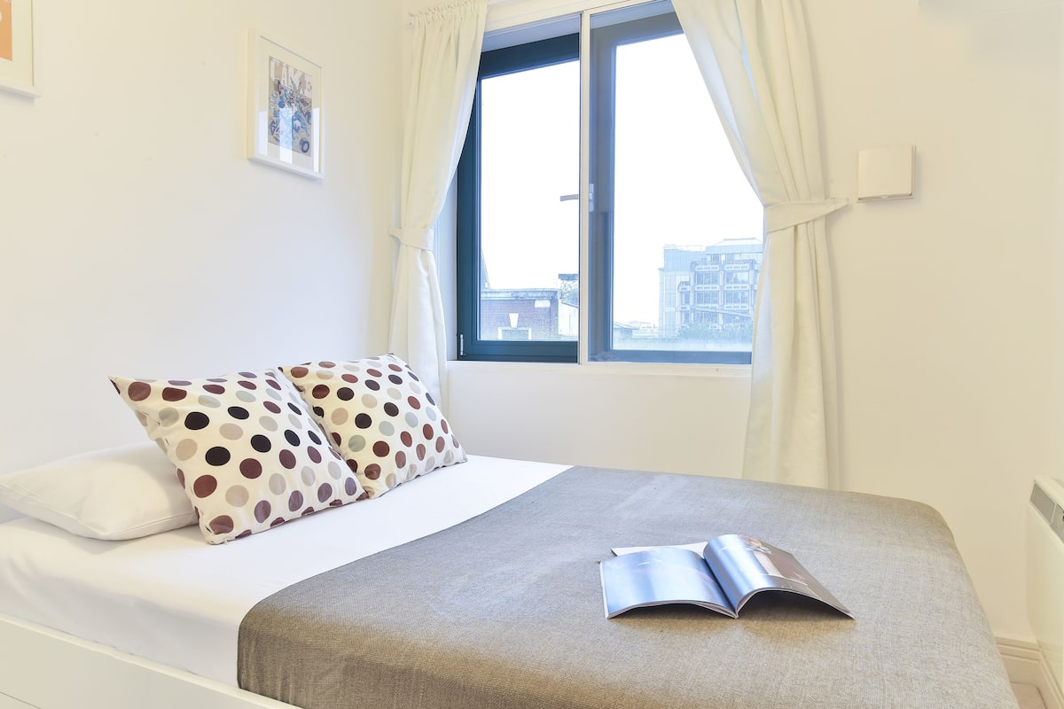 Individually decorated, individually furnished, desk, blackout curtains