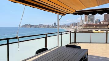 Superior Penthouse, 1 Bedroom, Sea View | Terrace/patio