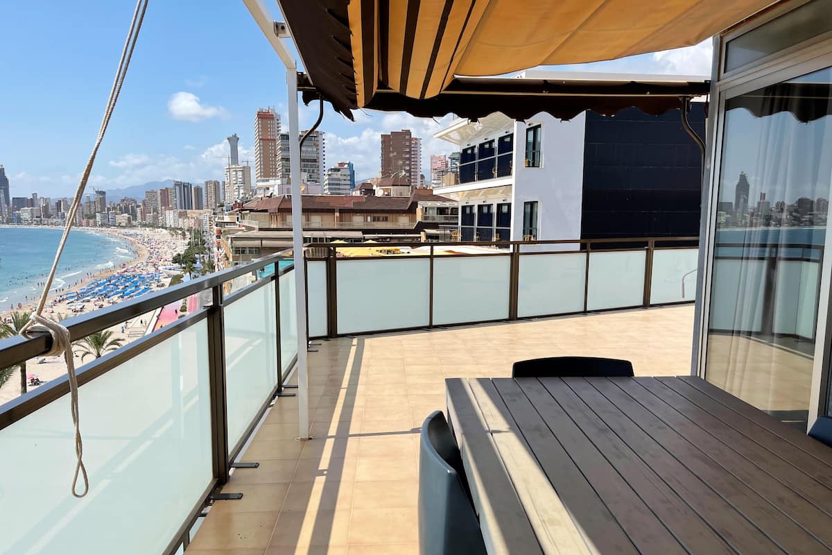 Superior Penthouse, 1 Bedroom, Sea View | Terrace/patio