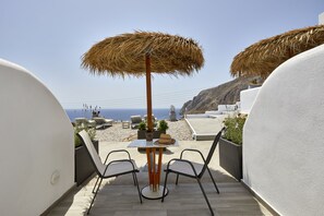 Chambre Deluxe double ou avec lits jumeaux, vue sur la mer | Vue sur la plage ou lâocĂ©an