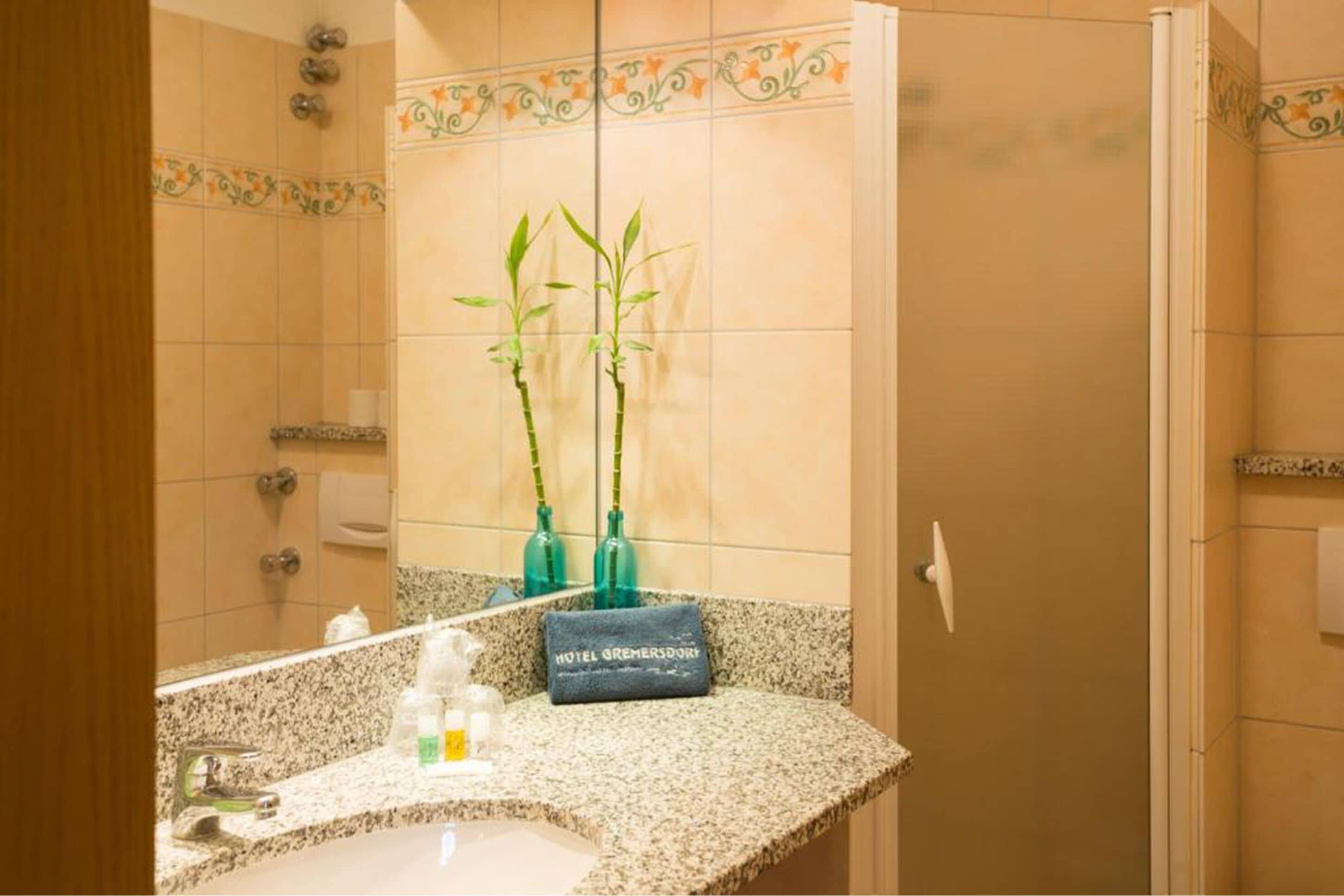 Premium-Zimmer | Badezimmer | Haartrockner, Handtücher