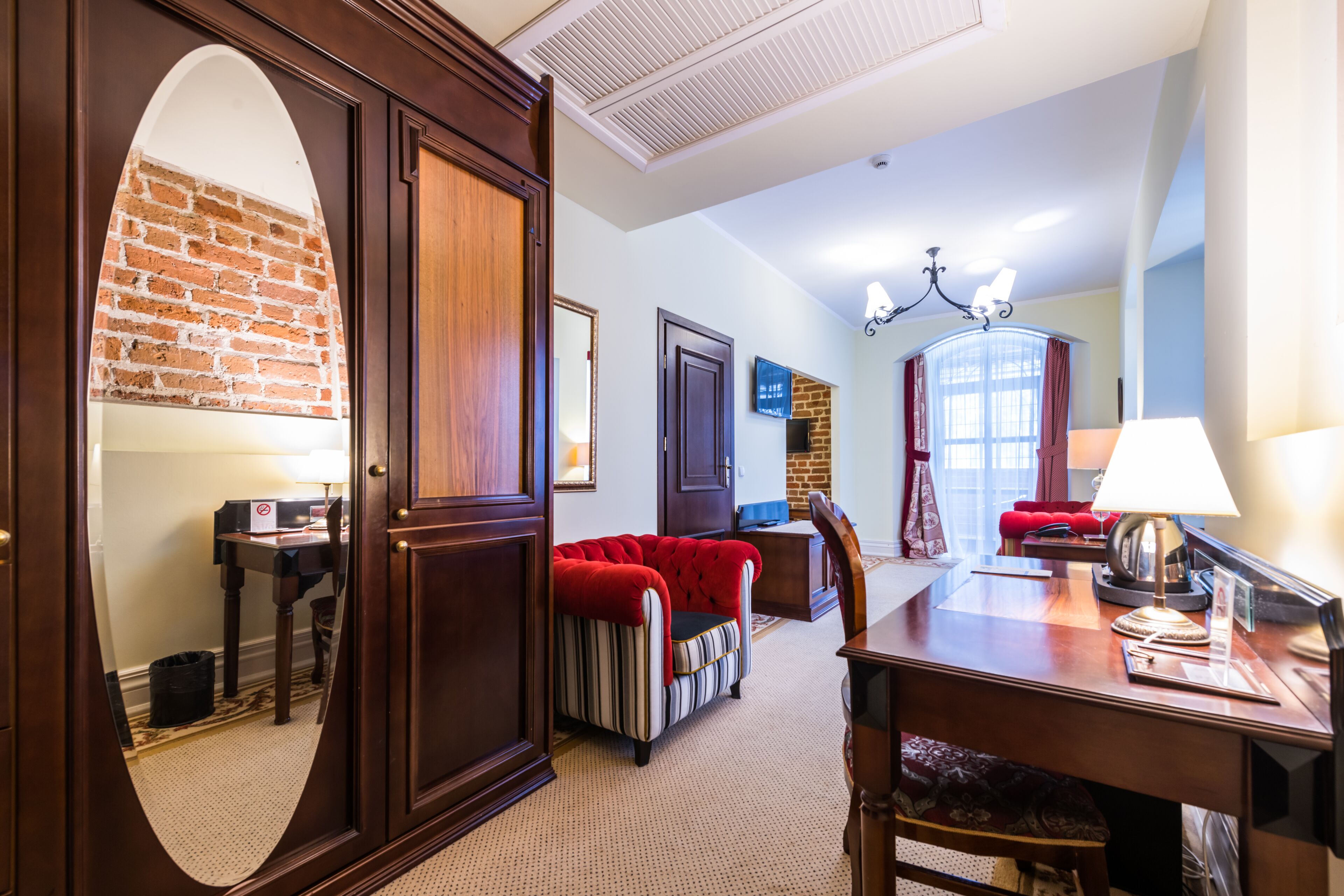 superior room | living room | 32-inch flat-screen tv with cable channels, tv, table football