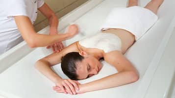 Hot tub, steam room, body treatments, hydrotherapy, body wraps