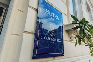 Façade de l’hébergement