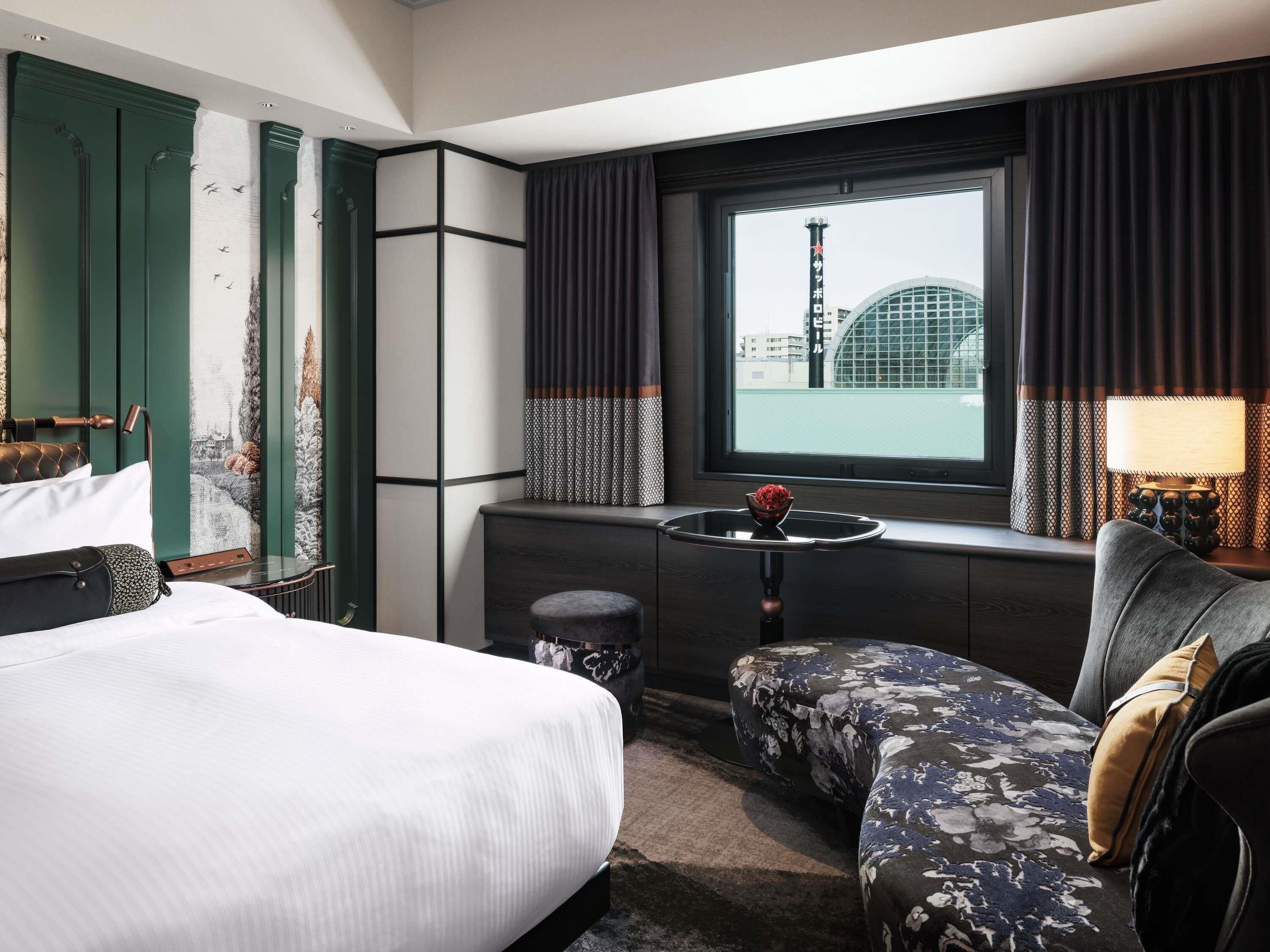 Down duvets, desk, blackout curtains, iron/ironing board