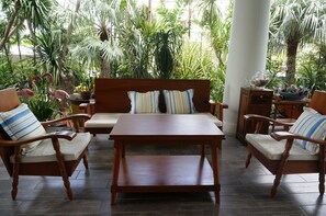 Sala de estar en el lobby