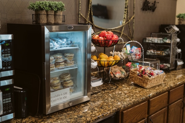 Free daily on-the-go breakfast
