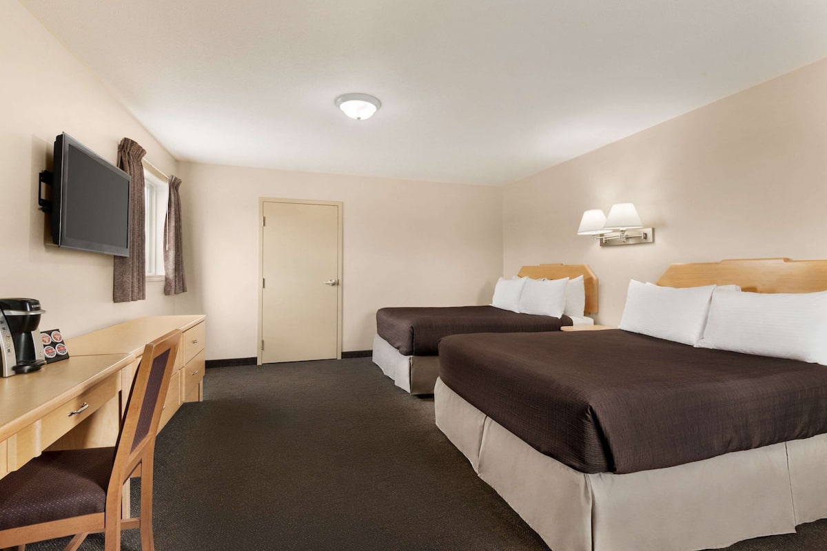 Chambre, 2 grands lits, accessible aux personnes à mobilité réduite, non-fumeur