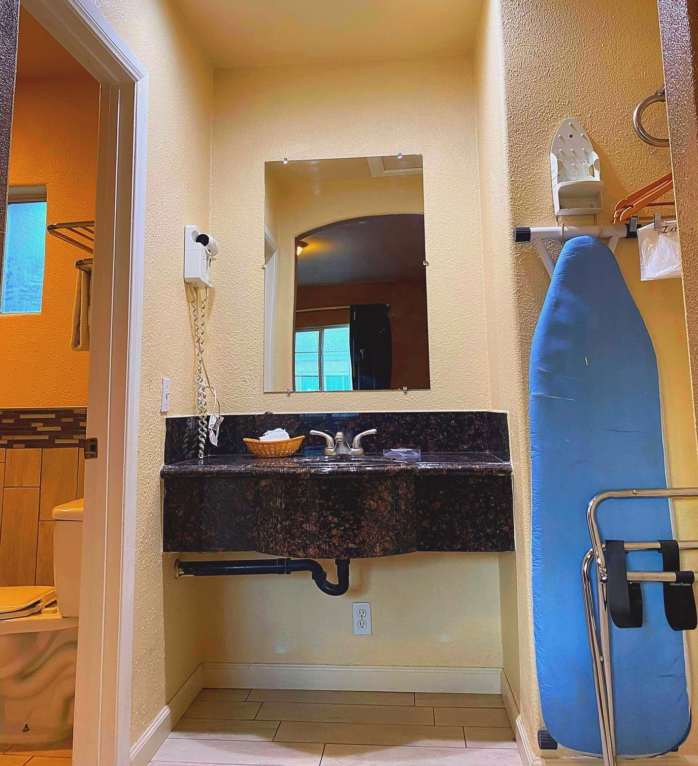 Bathroom | Free toiletries, hair dryer, towels, soap