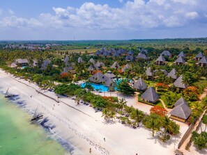Vue sur la plage/l’océan
