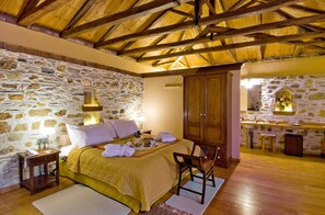 Triple Room, Multiple Beds | Premium bedding, minibar, in-room safe, individually decorated - Anovolios Boutique Hotel (South Pelion)