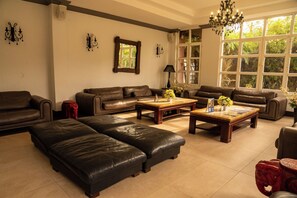 Sitteområde i lobbyen