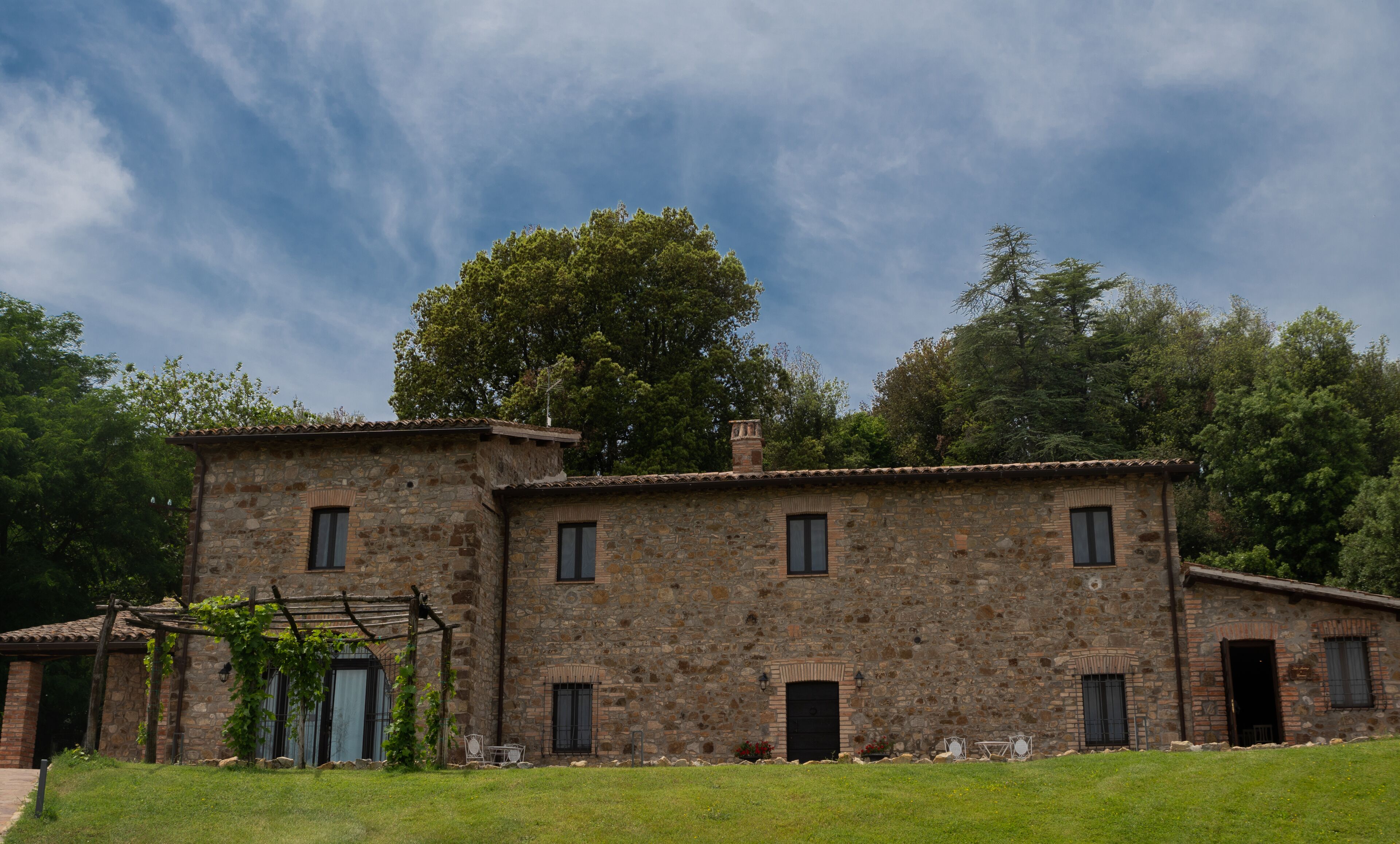 Fassade der Unterkunft