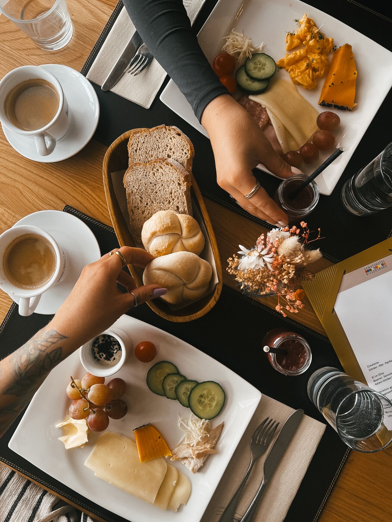 Desayuno buffet incluido todos los días 